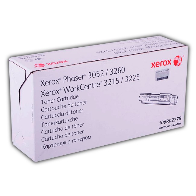 Toner Xerox 106R02778 Negro 3,000pag WorkCentre 3215 3225