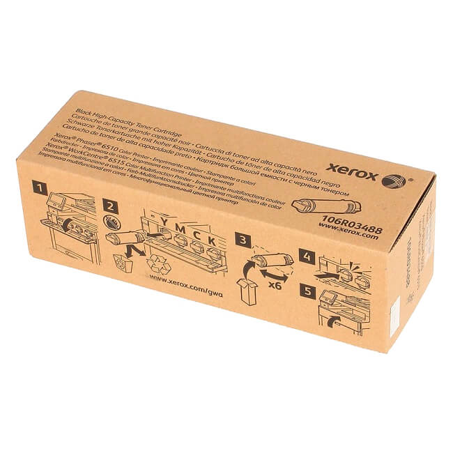 Toner Xerox 106R03488 Negro High 5,500 páginas