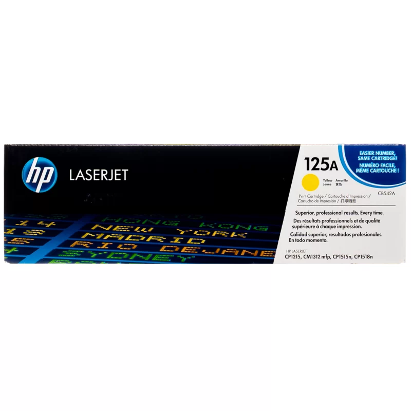 Toner Hp Lj CB542A (125A)  Yellow 1,400pag