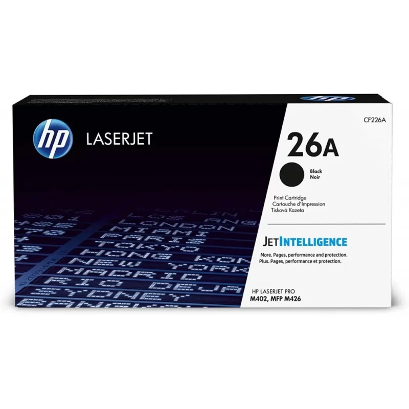 Toner Hp CF226A (26A) L.J.P  M402 Negro 3.1K PAG