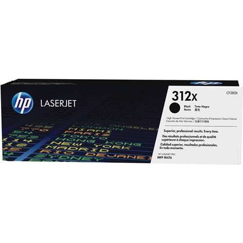 Toner Hp Lj 312X (CF380X) Black 4,400 Pag