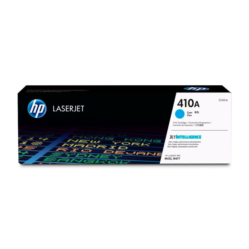 Toner Hp Lj CF411A (410A) cyan 2,300 Pag