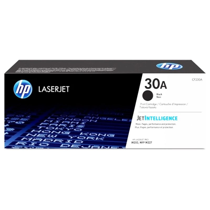 Toner Hp Lj 30A (CF230A) Black 1,600 Pag