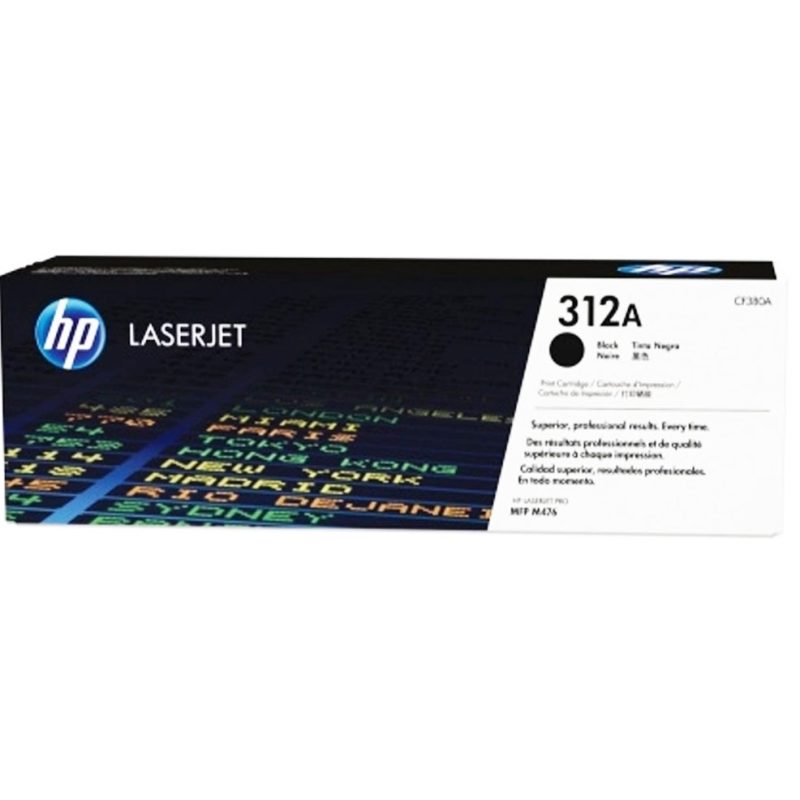 Toner Hp Lj 312A (CF380A) Black 2,400 Pag