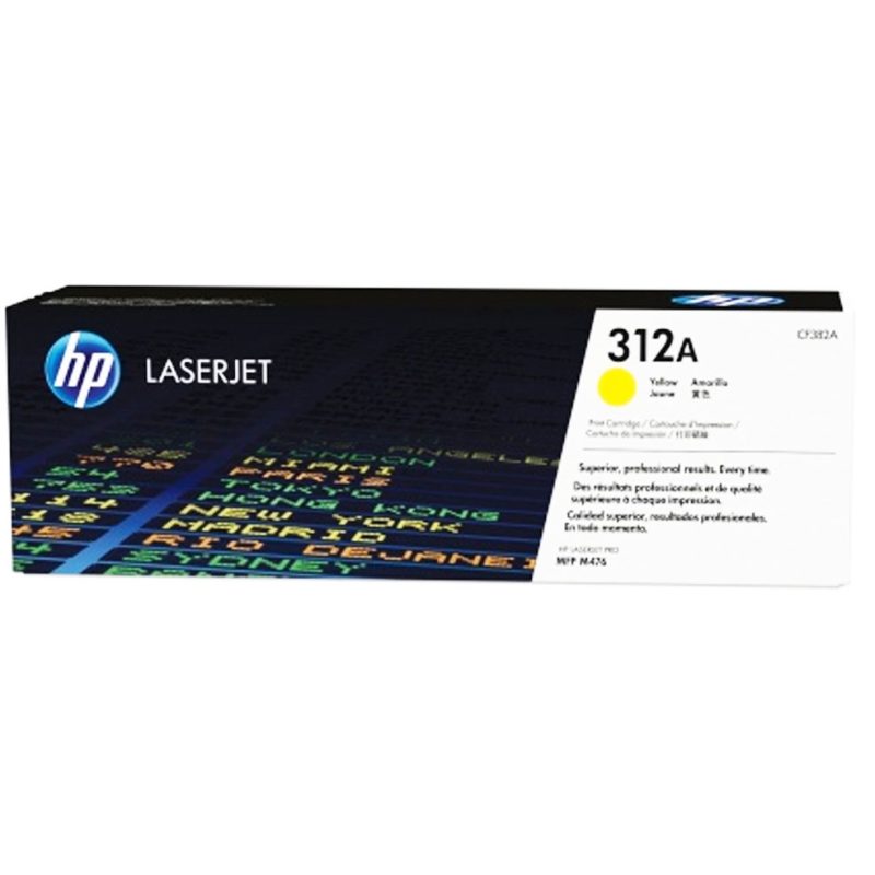 Toner Hp Lj CF382A (312A) Yellow 2,700 Pag