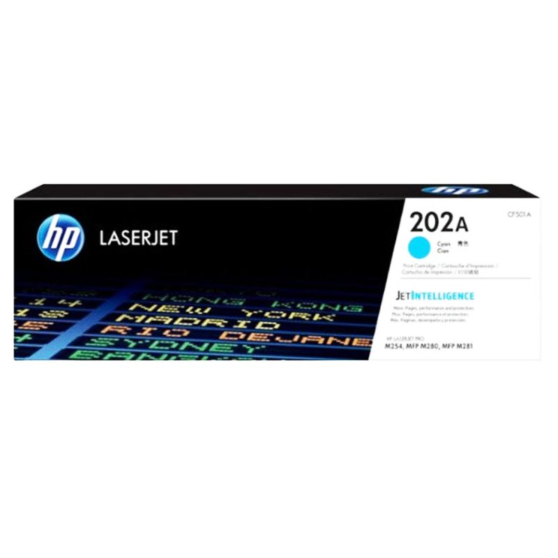 Toner hp LJ 202A (CF501A) cyan 1.300pg.