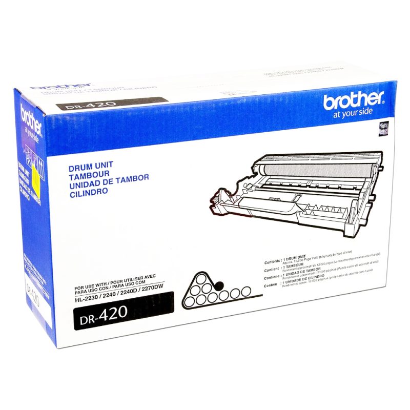 Brother - Cilindro DR420 - 12000 Páginas negro