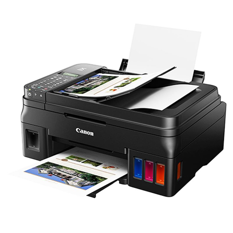 Multifuncional de tinta Canon Pixma G4111, imprime/escanea/copia/fax, Wi-Fi/USB 2.0/ADF