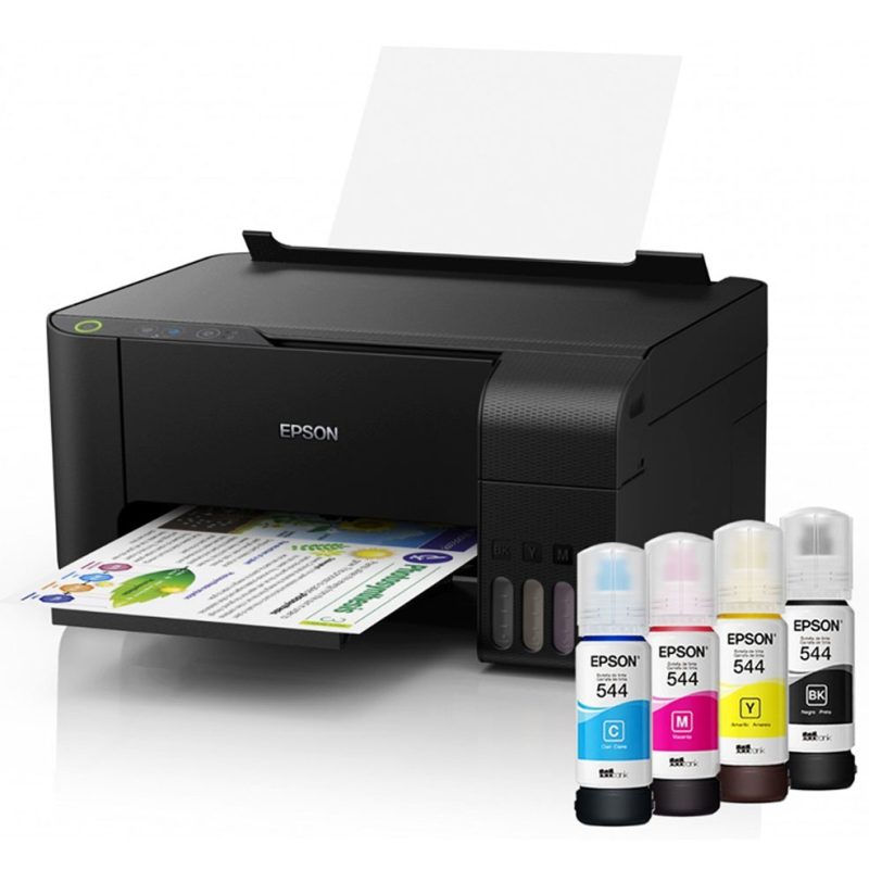 Multifuncional de tinta continua EPSON EcoTank L3110, imprime/escanea/copia, USB.