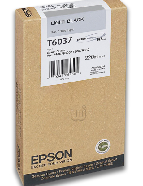 Tinta Epson T603700 Light Black (220ML)