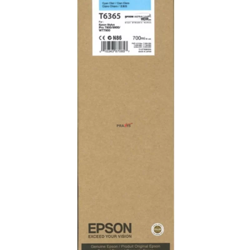 Tinta Epson T606500 Light Cyan (220ML)