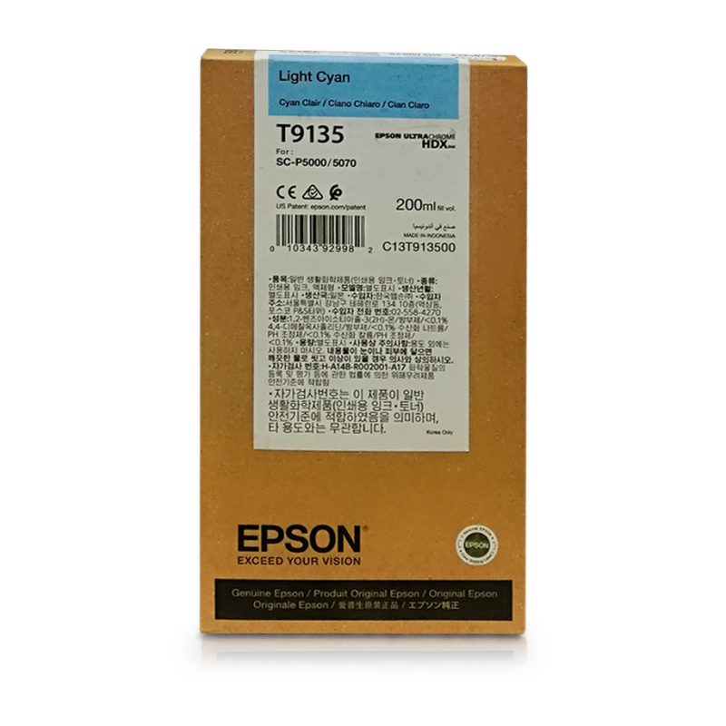 Tinta Epson T913500 Light Cyan (200ML)
