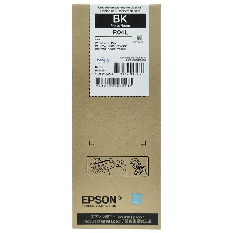 Tinta Epson T941120 Negro (64ML)  WF-C5290