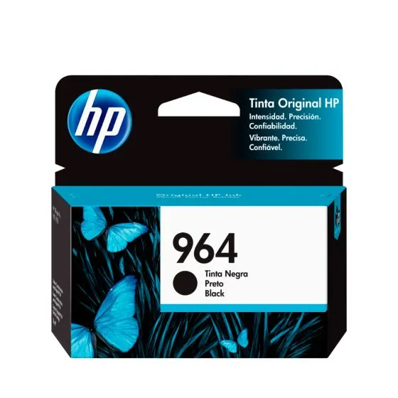 Tinta HP 3JA53AL (964) Negro 1,000 Pag