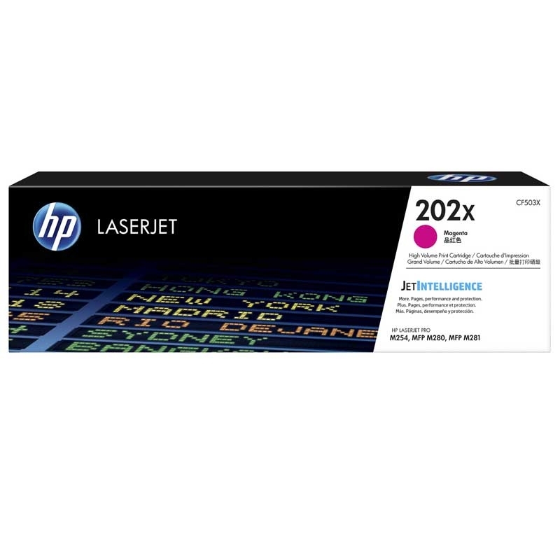 Toner Hp 202X (CF503X) Magenta 2,500pag