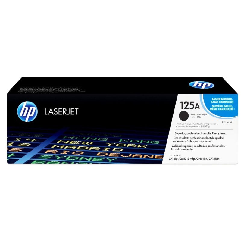 Toner Hp CB540A (125A) Negro 2,200 pg.