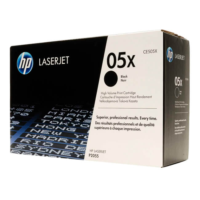 Toner Hp CE505X (05X)  Negro 6,500 pg.