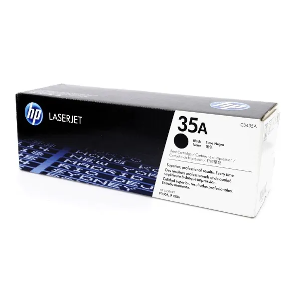 Toner Hp Lj 35A (CB435A) Negro 1,500 pag