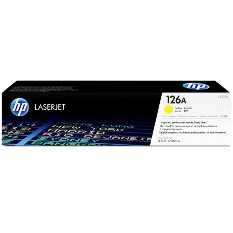 Toner Hp Lj CE312A (126A) Yellow 1,000 Pag.