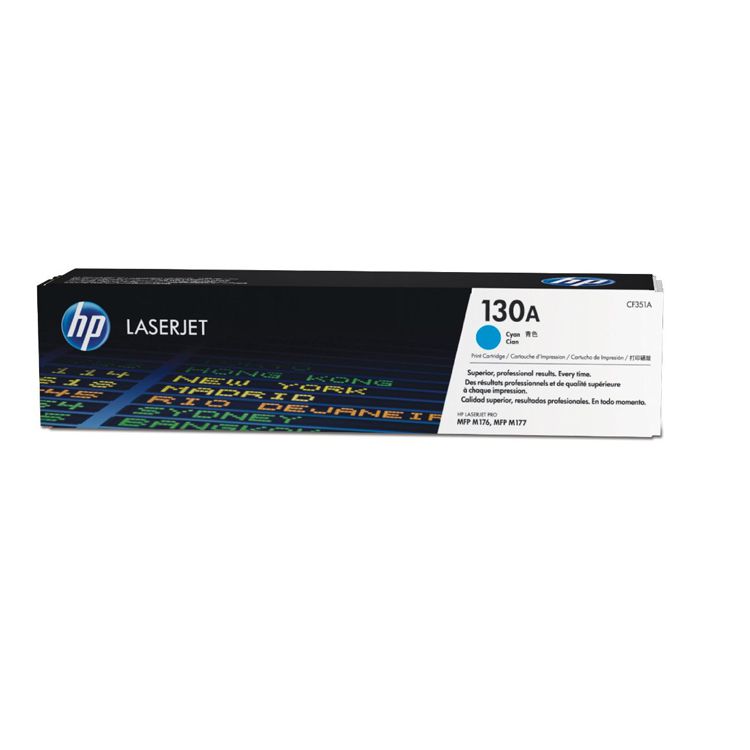 Toner Hp Lj CF351A (130A) Cyan 1,000 Pag.