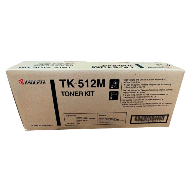 Tóner Kyocera TK-512M Magenta 8,000pag