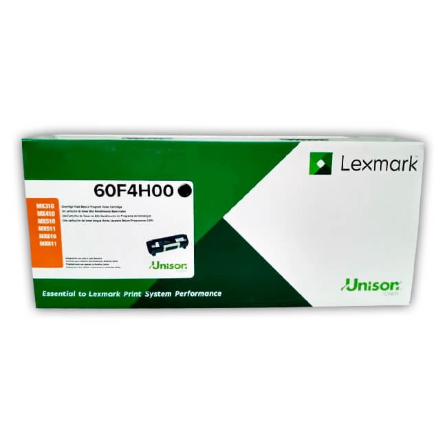 Tóner Lexmark 60F4H00 Negro 10,000pag