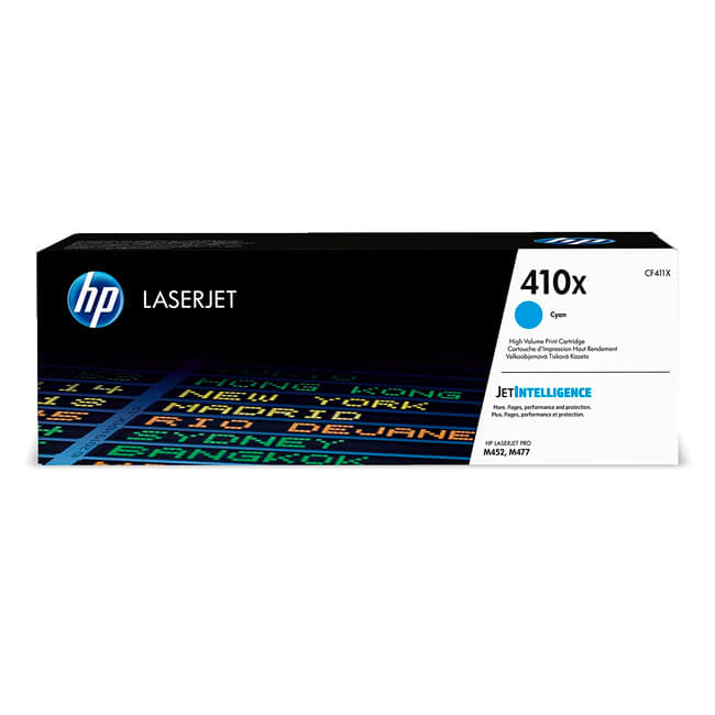 Toner hp CF411X  (410X) Cyan 5,000pg