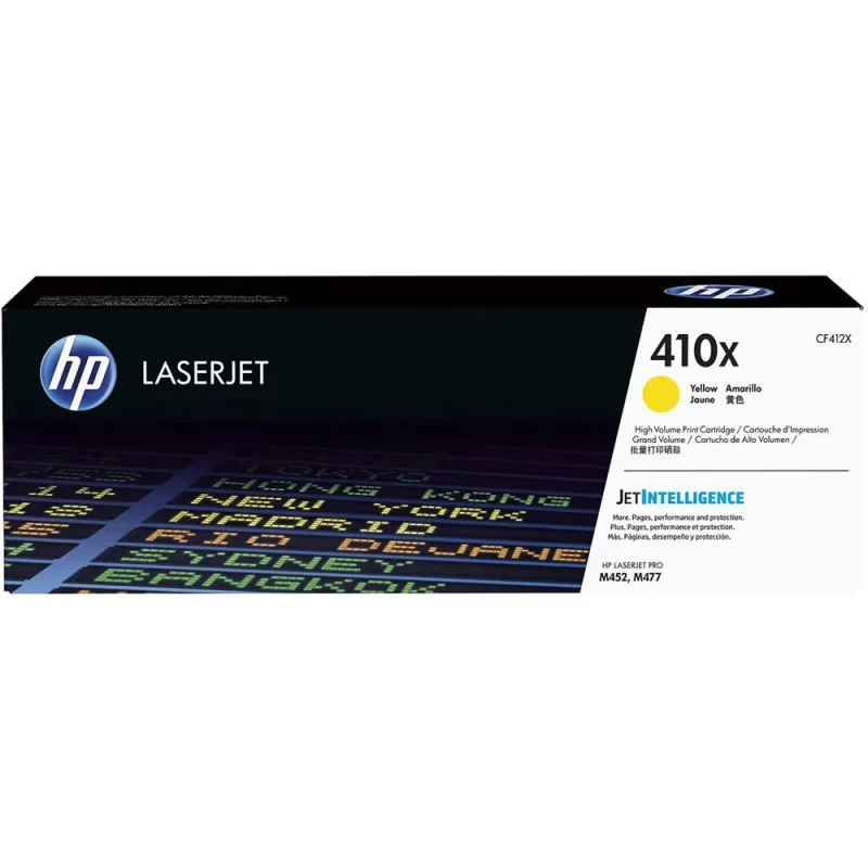 Toner hp CF412X  (410X) yellow 5,000pg