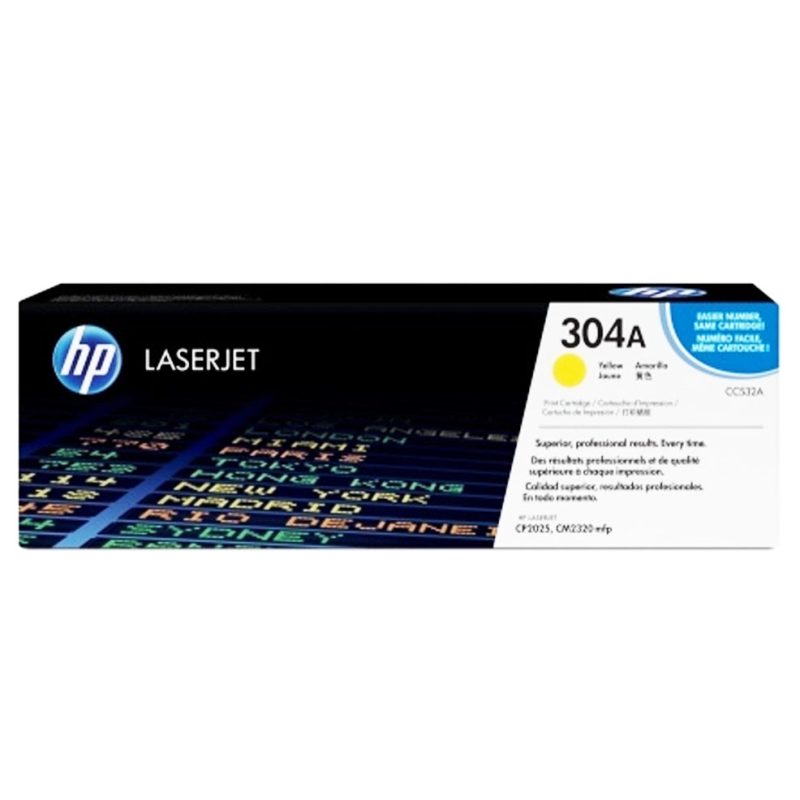 Toner Hp Lj 304A (CC532A)Yellow 2.800pg.