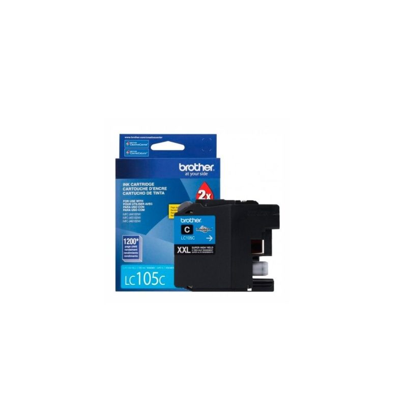 Tinta Brother LC-105C Cyan 1,200 paginas