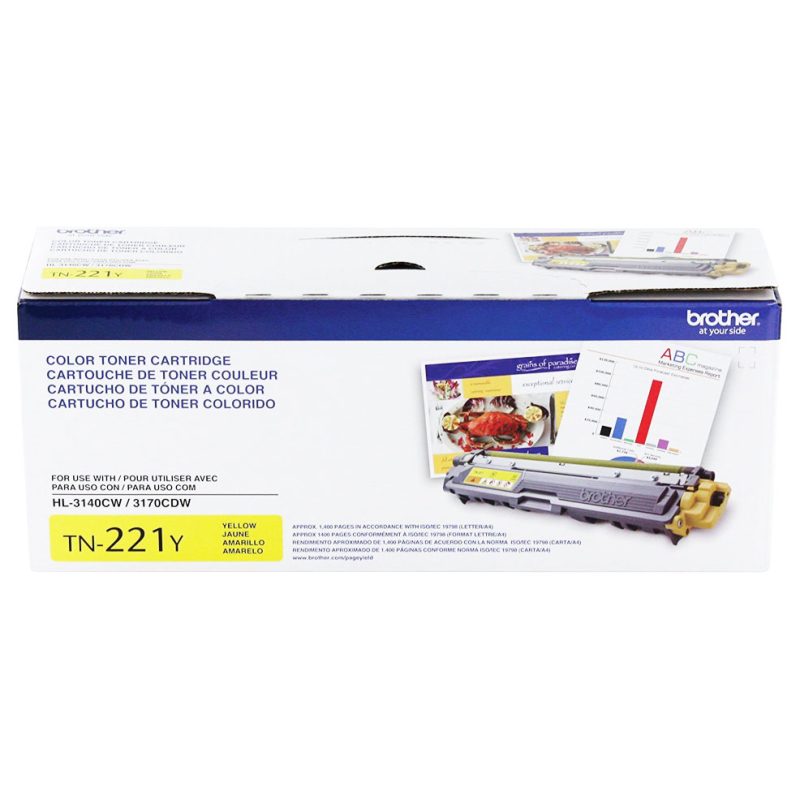 Toner Brother TN-221Y yellow 1,400 pg