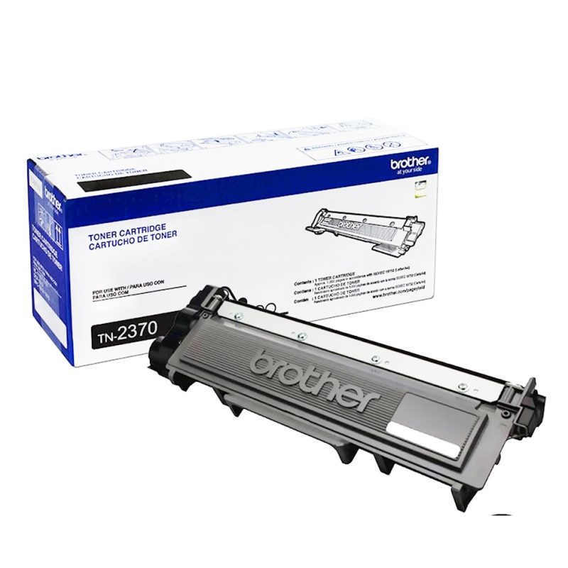 Toner Brother TN-2370 Negro, Rendimiento 2,600pg