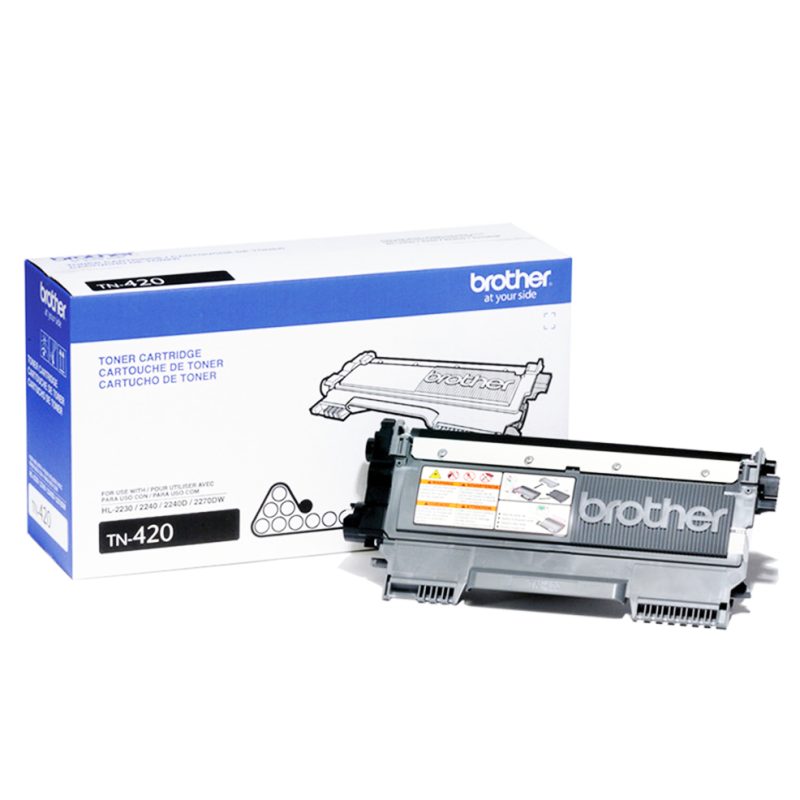Toner Brother TN-420 Negro, Rendimiento1200pg