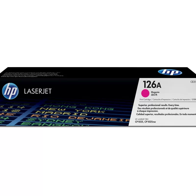 Toner Hp Lj CE313A (126A) Magenta 1,000 Pag.